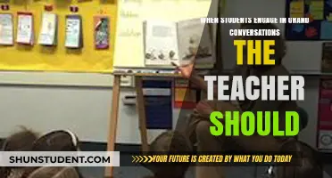Fostering Grand Conversations: A Teacher’s Role in Student Engagement