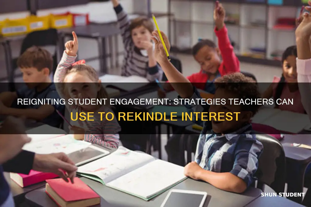 when students show signs of losing interest teachers should provide