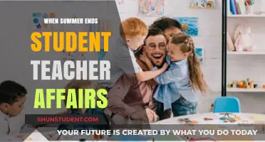 Summer's End: Navigating Student-Teacher Boundaries After the Break