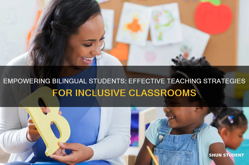 when teaching bilangual students how should you be