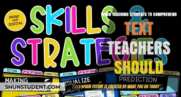 Effective Strategies for Teaching Text Comprehension to Students
