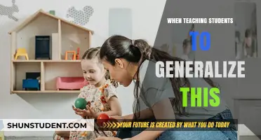 Mastering Generalization: Effective Strategies for Teaching Students to Apply Knowledge