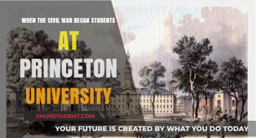 Princeton Students: Civil War's Early Days