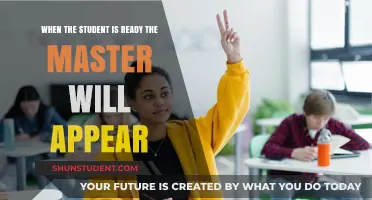 Ready Student Meets Master: Unlocking Wisdom at the Perfect Moment