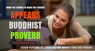 Ready Student Meets Teacher: Unlocking Wisdom in Buddhist Proverb