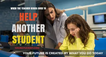 Classroom Moments: When Teachers Bend Over to Assist Students
