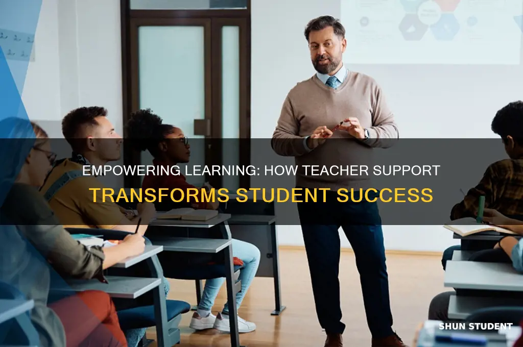 when the teacher helps student to learn