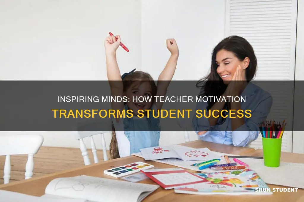when the teacher motivate the students