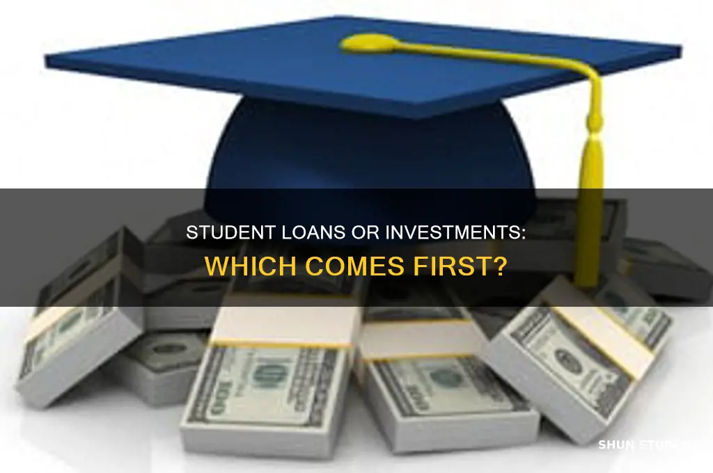 when to invest vs pay student loans