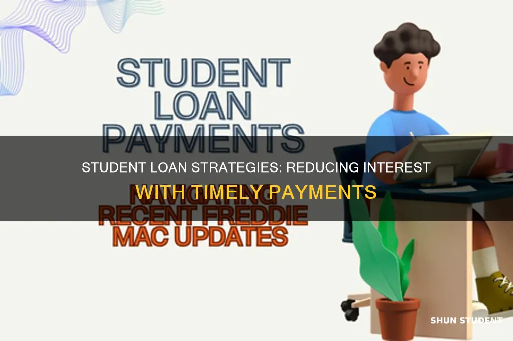 when to pay student loans to decrease interest