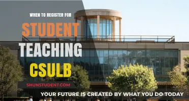 CSULB Student Teaching Registration: Key Deadlines and Tips for Success