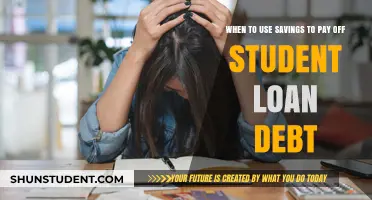 Should You Use Savings to Pay Off Student Loans?