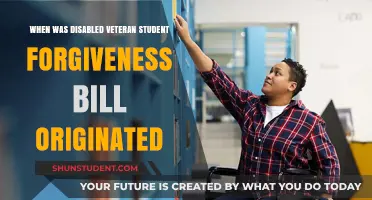Origins of the Disabled Veteran Student Forgiveness Bill Explained