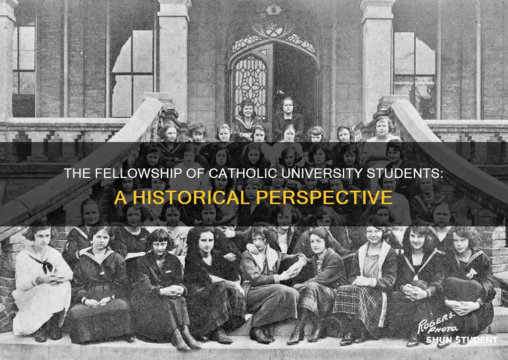 when was fellowship of catholic university students formed