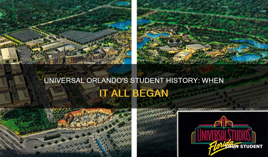 when was universal students orlando founded