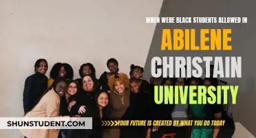 Abilene Christian University: A Journey Towards Racial Inclusion