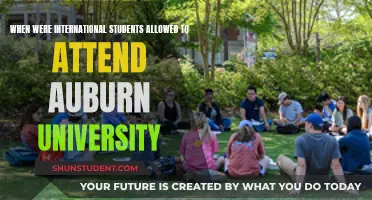 Auburn University's International Student Policy: A Historical Overview