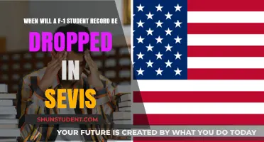 When Does SEVIS Terminate an F-1 Student Record?
