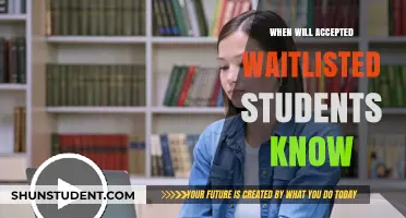 Waitlist Uncertainty: When Will Accepted Students Receive Final Decisions?