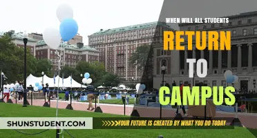 When Will All Students Return to Campus? Key Updates