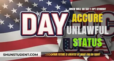 Day 1 CPT Students: When Does Unlawful Status Begin?