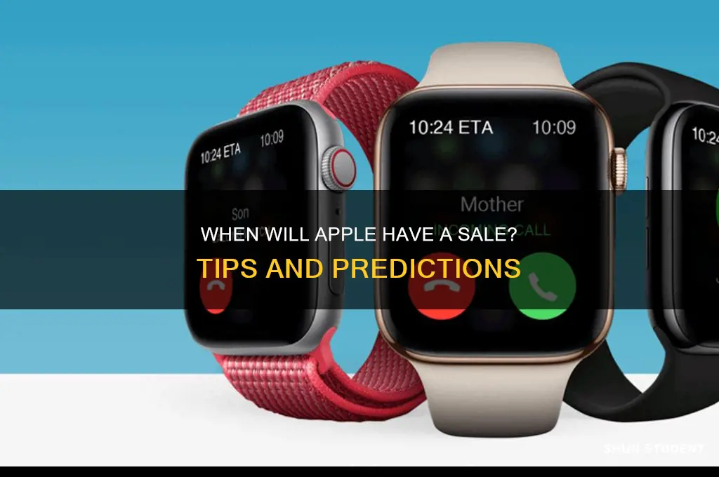 when will apple have a sale