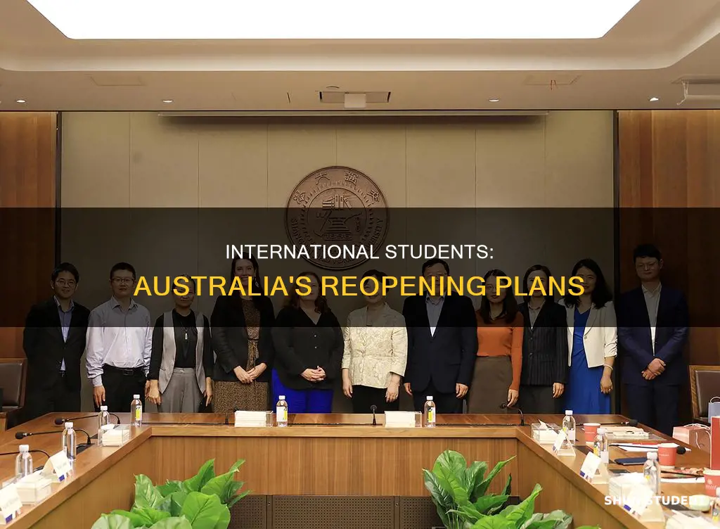 when will australia reopen for international students