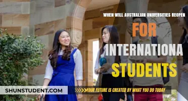 Australian Universities: Reopening Plans for International Students