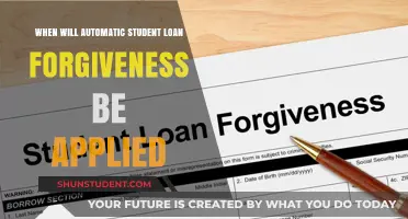 Automatic Student Loan Forgiveness: When Will Borrowers See Relief Applied?