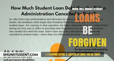When Will Biden's Student Loan Forgiveness Plan Take Effect?