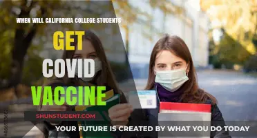 California College Students' COVID-19 Vaccine Timeline: What to Expect
