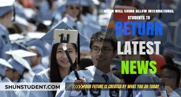 China: International Students' Return Latest