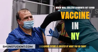 When Will NY College Students Receive COVID-19 Vaccines?