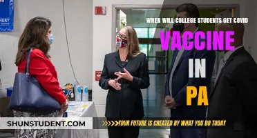 PA College Students' COVID-19 Vaccine Rollout: Timelines and Updates