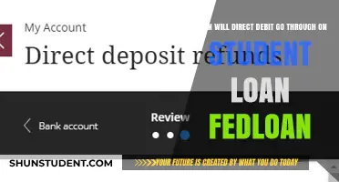 When Does FedLoan Process Student Loan Direct Debit Payments?