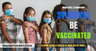When Will Elementary Students Receive COVID-19 Vaccinations: A Timeline
