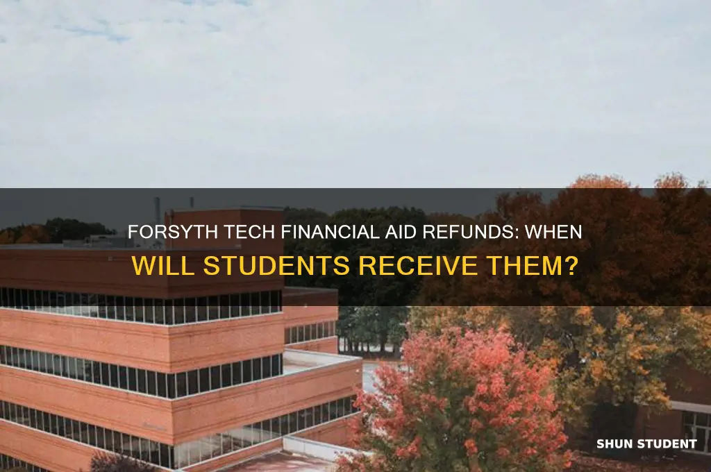 when will forsyth tech students get refund from financial aid