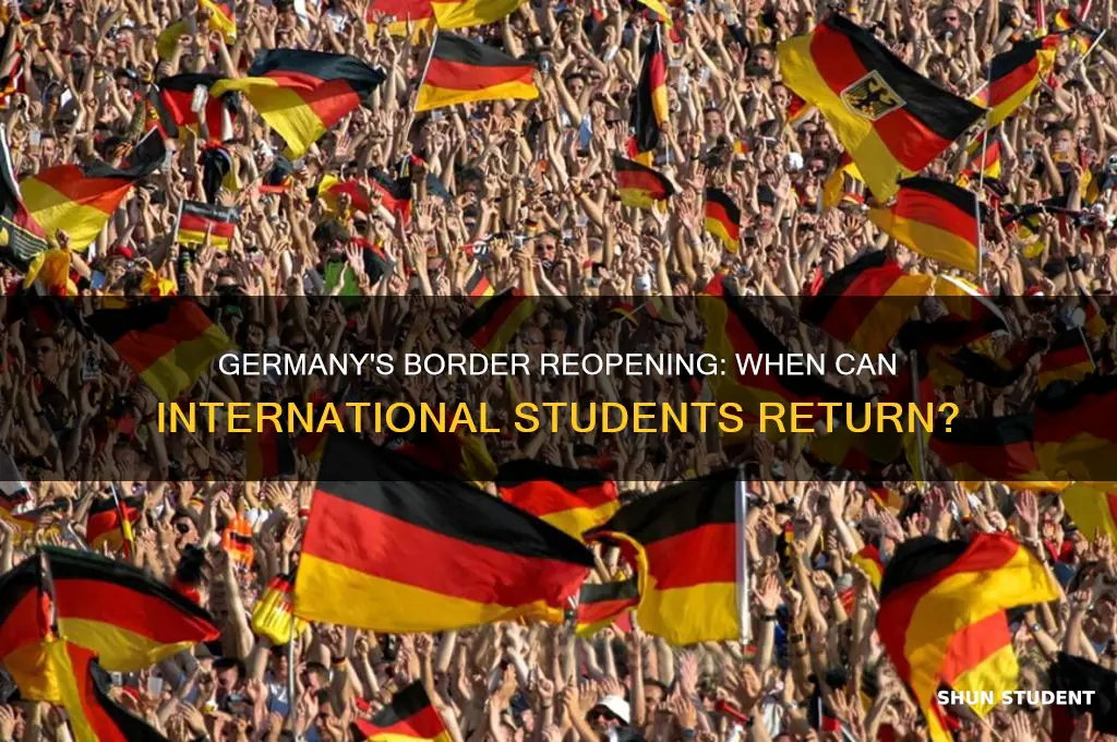 when will germany open borders for students