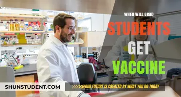 When Will Grad Students Receive COVID-19 Vaccines? A Timeline