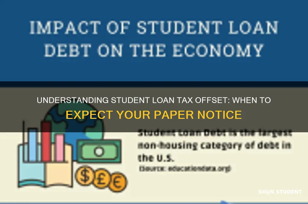 when will i get my student loan tax offset paper