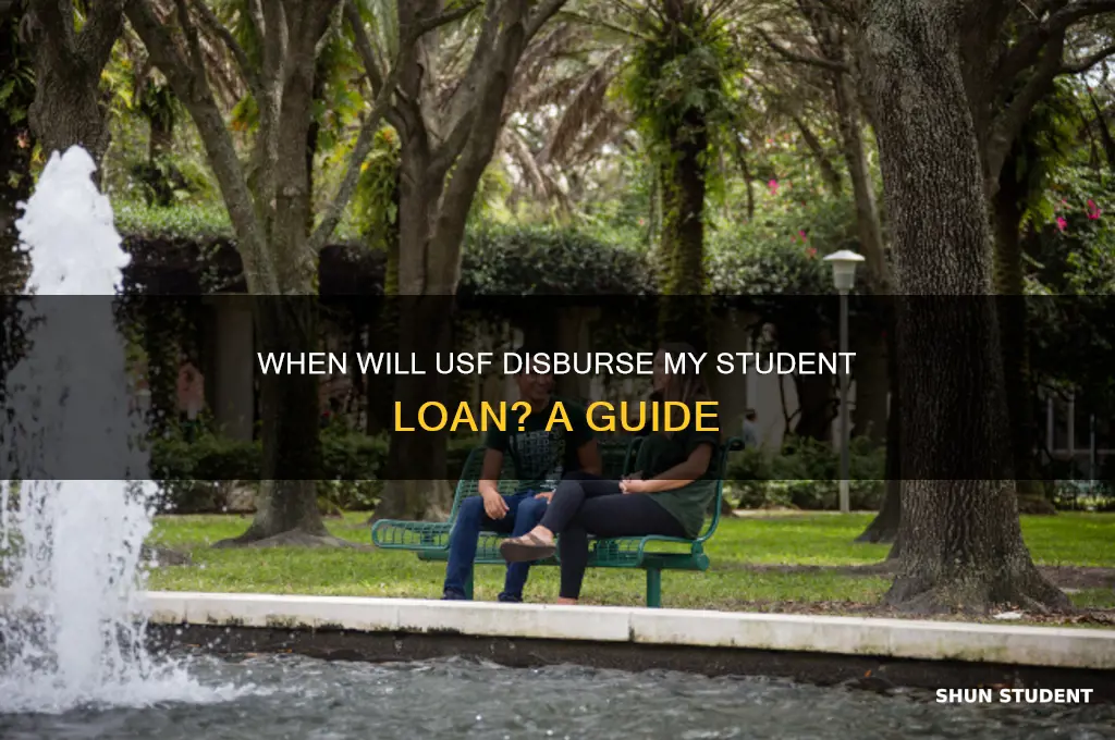 when will i get my student loan usf