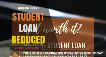 When Will My Student Loan Balance Start Decreasing?
