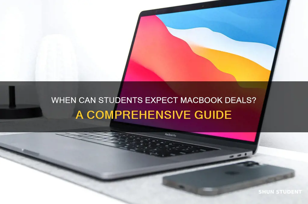 when will macbook have a deal for student