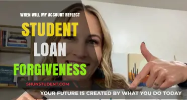 When Will Student Loan Forgiveness Show in My Account?