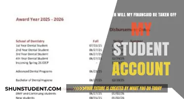 When Will Financial Aid Disburse to My Student Account?