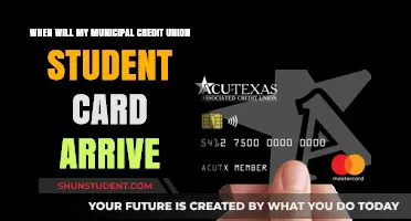 When to Expect Your Municipal Credit Union Student Card Arrival