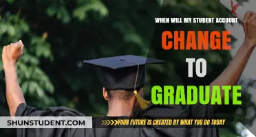 When Does My Student Account Transition to Graduate Status?