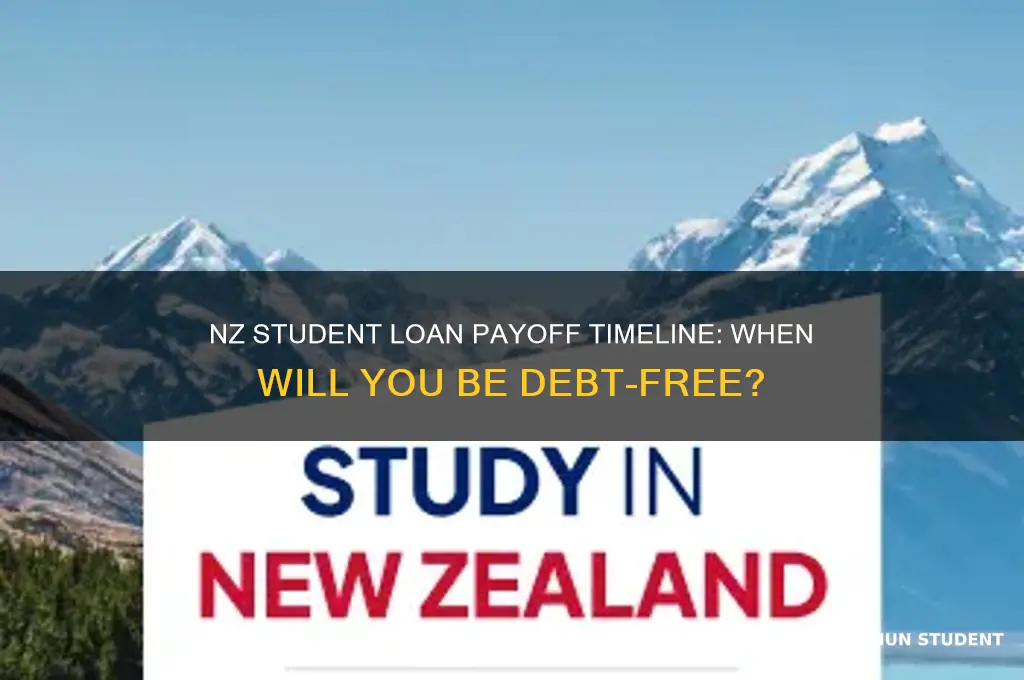 when will my student loan be paid off nz