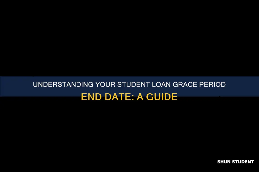 when will my student loan grace period end