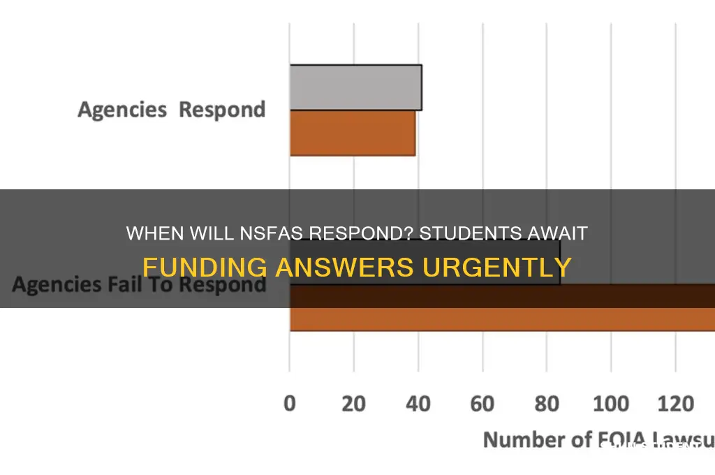when will nsfas respond to students